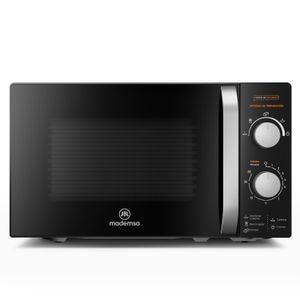 Microondas Mademsa 20 Litros Manual Descongelamiento Inteligente MM20FBM Negro