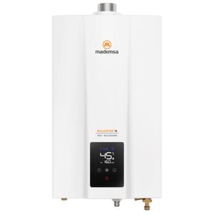 Calefont Gas Licuado Mademsa 16 Litros Tiro Balanceado Cámara Estanca Balanced 16 Eco GL