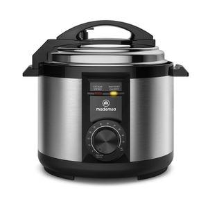 Olla Eléctrica Multicocción Mademsa 5L con Temporizador MPC10 Acero Inoxidable
