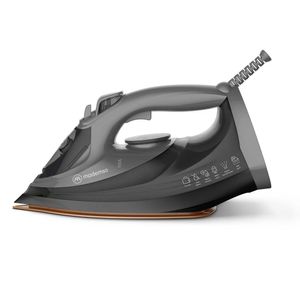 Plancha a Vapor Mademsa con Base de Cerámica y Apagado Automático MIR40 Gris
