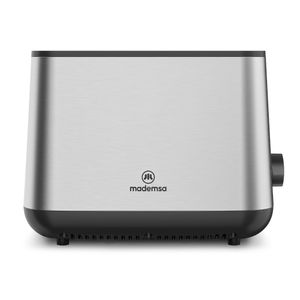 Tostador Mademsa con 7 Niveles de Tostado y 3 Funciones 730W MTS25 Acero Inoxidable