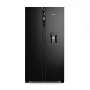 Refrigerador Fensa 525L No Frost Side By Side Inverter Dispensador de Agua SFX530B Negro
