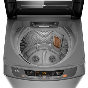 Lavadora Automática Mademsa 18Kg Carga Superior Dispensador Disolución Máxima 18 SZG Gris