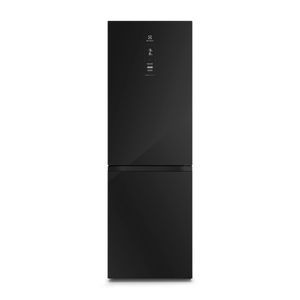 Refrigerador Electrolux 322L No Frost Bottom Freezer Efficient AutoSense DBG60GE Negro Glass