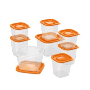 Set Contenedores de Plástico Mademsa 8 Unidades
